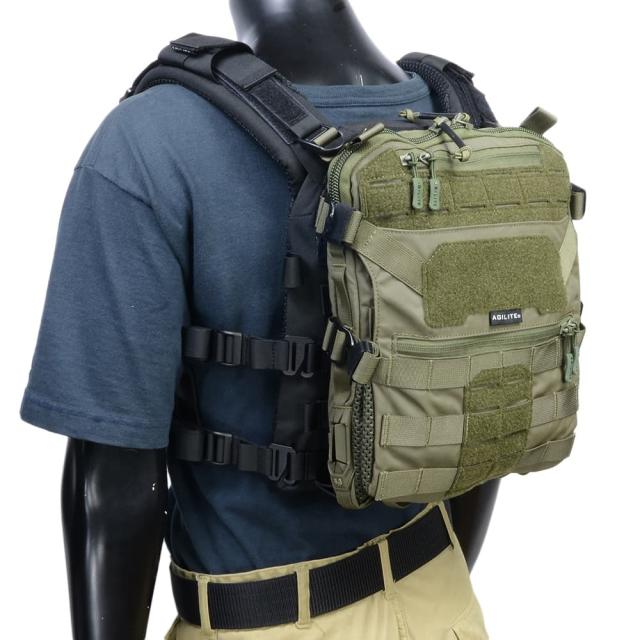 AGILITE アサルトバックパネル MICRO MAP ヘルメット収納 プレキャリ用
