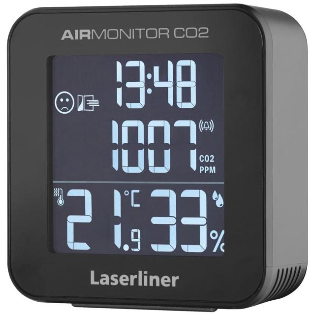 UMAREX Laserliner 空気環境測定器 AirMonitor CO2 卓上時計 082.427A[ra18579]