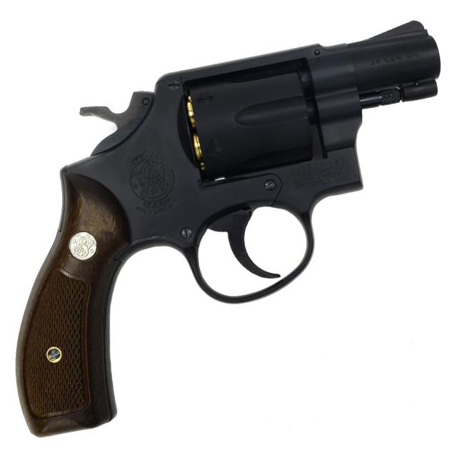 マルシン ガスガン M10 2インチ マットブラックABS 木目調プラグリップ 072501[ra19154]_1