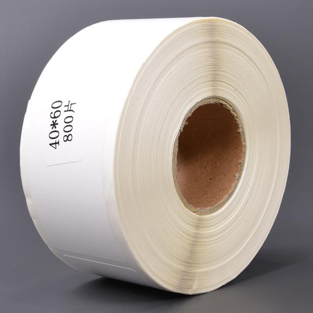 プレカット紙ラベル 40×60mm 800枚 TD-2130N・NSA用 RD-U06J1互換 [ 10巻セット ][rev65576set10]_1
