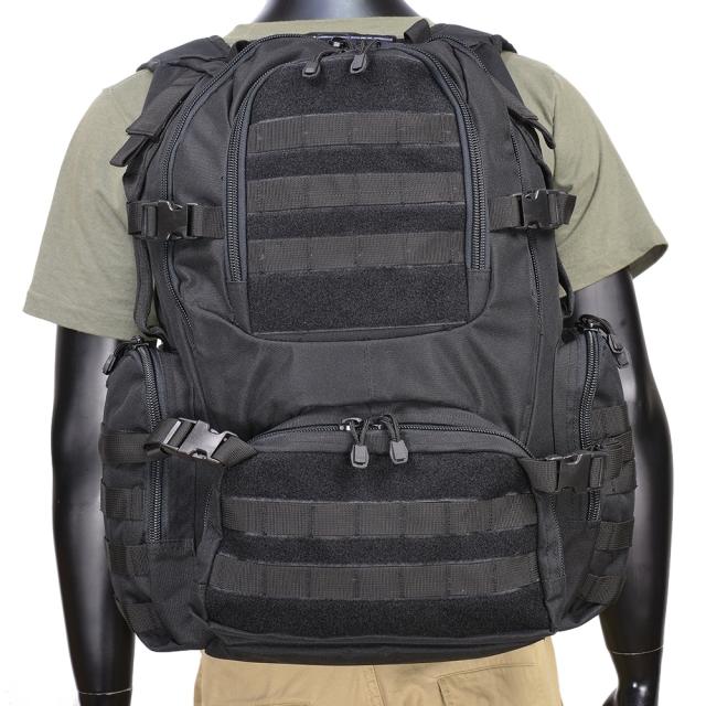 Rothco バックパック マルチチャンバー モールアサルト [ ブラック ][ro25500]_1