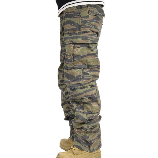 Rothco カーゴパンツ ビンテージ調 パラトルーパー 迷彩 [ タイガー