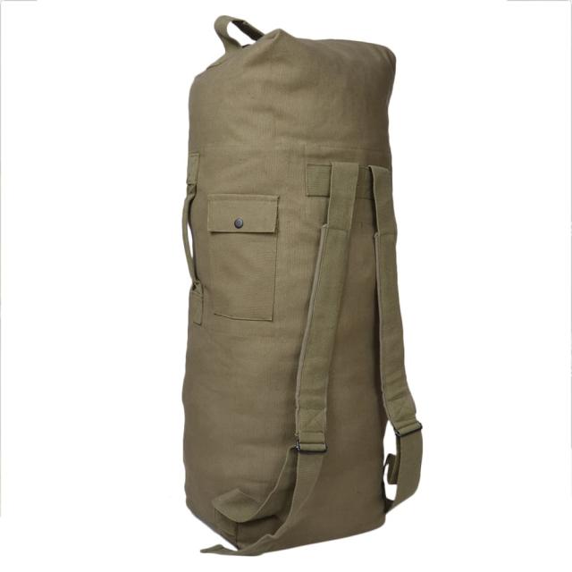 Rothco ダッフルバッグ GIスタイル ダブルストラップ 帆布 [ オリーブ