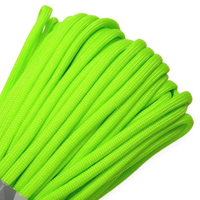 ATWOOD ROPE 550パラコード タイプ3 ネオングリーン [ 305m ][ss18neongreen]_1