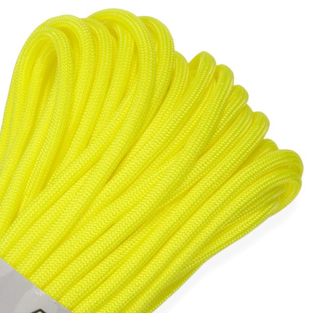 ATWOOD ROPE 550パラコード タイプ3 ネオンイエロー  [ 305m ][ss19neonyell]の通販は