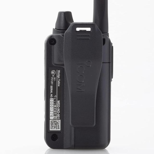 Wedge Talkie WED-NO-001 2台セット トランシーバー イヤホンマイク