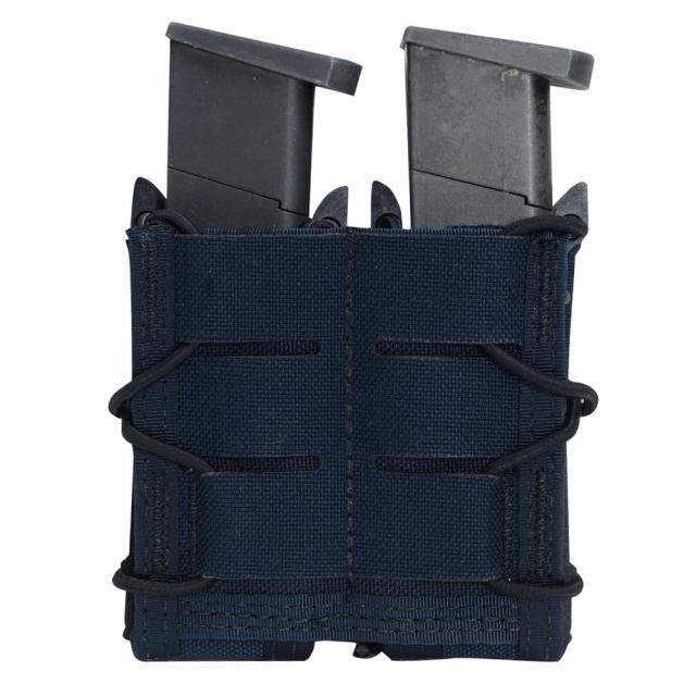 High Speed Gear ピストルマガジンポーチ TACO  ダブル 9mm/45口径11PT02 [ LEブルー ][11pt02le]_2