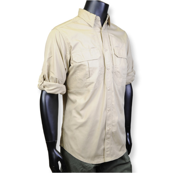 5.11タクティカル 長袖シャツ 72175 カーキ [ Mサイズ ][411430]の通販は