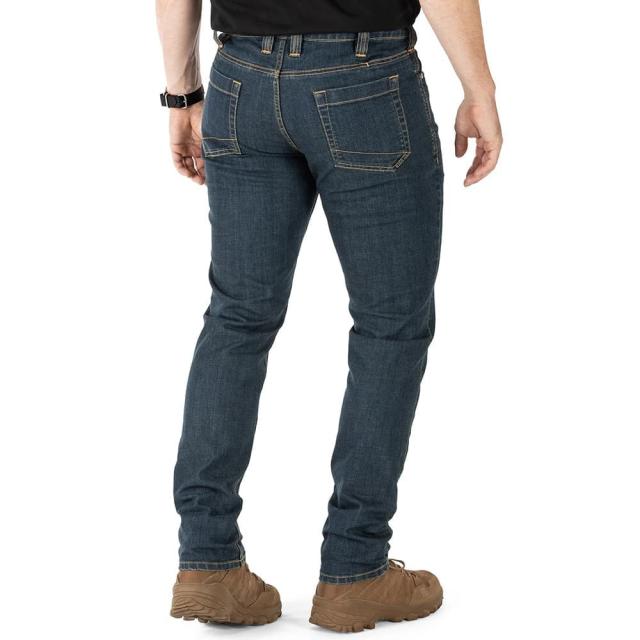 5.11 Tactical ストレッチジーンズ Defender メンズ スリムフィット 74465 [ 32×30 / ティンテッドウォッシュ ][74465585w32l30]_2