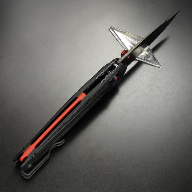 Acta Non Verba Knives 折りたたみナイフ A100 Aロック GRN ブラック Elmax鋼 ANVA100-001[banva100001r] Acta Non Verba Knives 折りたたみナイフ A100 Aロック GRN ブラック