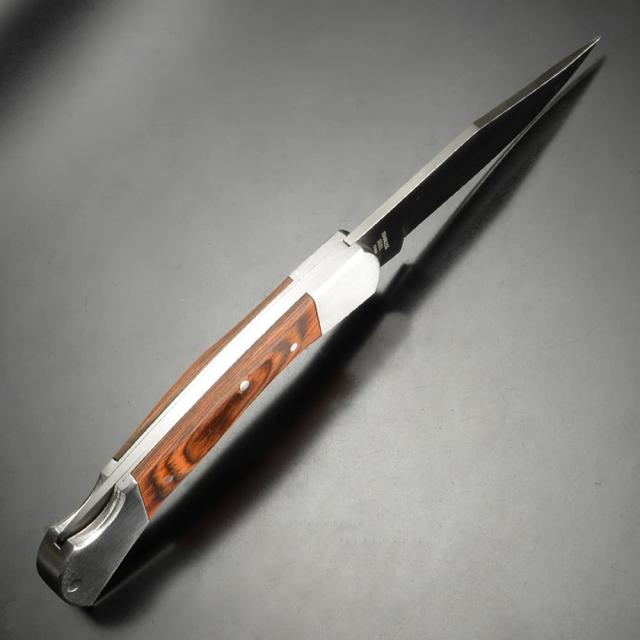 クープナイフ 折りたたみ式 木製ハンドル イタリア製
