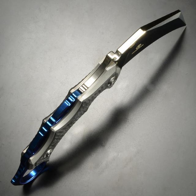 Defcon アウトドアナイフ JUNGLE KNIFE カランビット [ シルバー