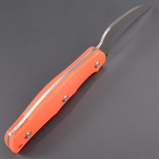 Gサカイ サビナイフ9 SHARK-RAY シャークレイ [ 朱色 ][gs02455]の通販