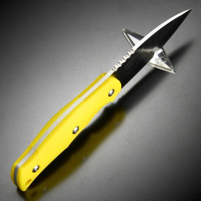 Gサカイ サビナイフ6 仔鯱ザイテル 右利き用 [ イエロー ][gs346858] Gサカイ サビナイフ6 仔鯱ザイテル 右利き用 [ イエロー ][gs346858]の