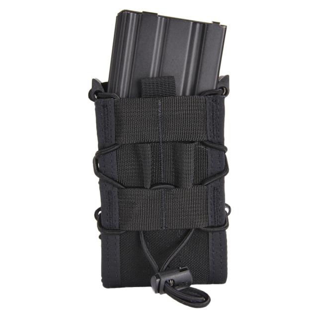 High Speed Gear ライフルマガジンポーチ TACO X2R 前後2連 M4/AK/7.62mm NATO 112R00 [ ブラック ][hsg112r00bk]_2