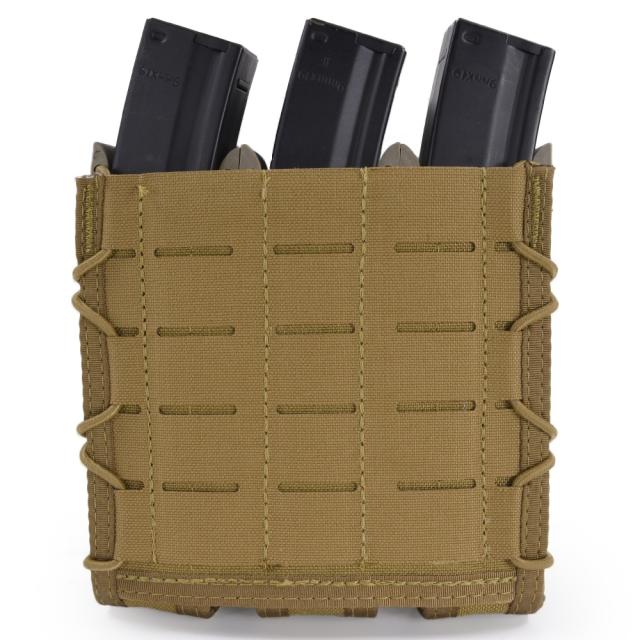 High Speed Gear ロングマガジン/SMG用 TACOマグ トリプル 45EX00 [ コヨーテブラウン ][hsg45ex00cb]の通販は