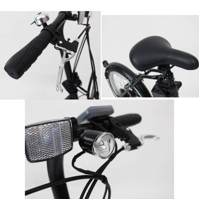 [直送 代引き不可]ACTIVEPLUS 折り畳み自転車 ノーパンク電動アシストFDB20EB 20インチタイヤ MG-AP20EBN[mgap20ebn]_2