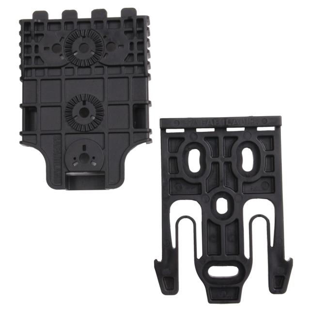 サファリランド ホルスターアタッチメント QLSキット QUICK-KIT1-2 Amazon.co.jp: Safariland ホルスターアタッチメント QLSキット