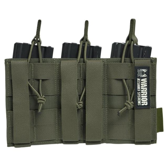 実物 Eagle RLCS M4 トリプルマグポーチ オープントップ レンジャー