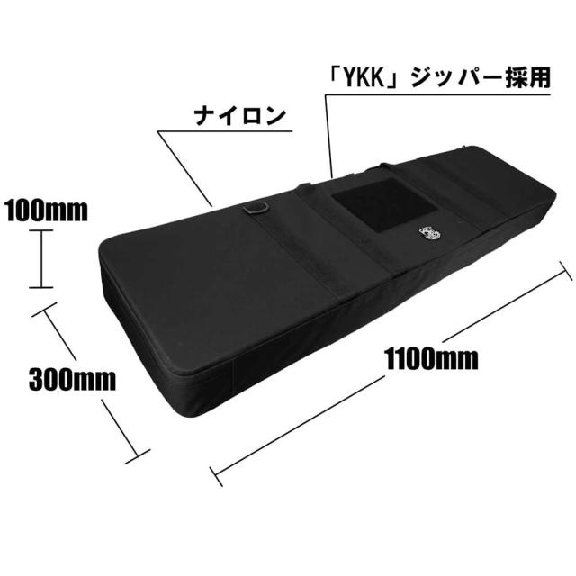 S&amp;T セミハードガンケース V2 Lサイズ ライフル用 〜100cm 1丁用 ブラック STGC01LBKN[ra07871]_2