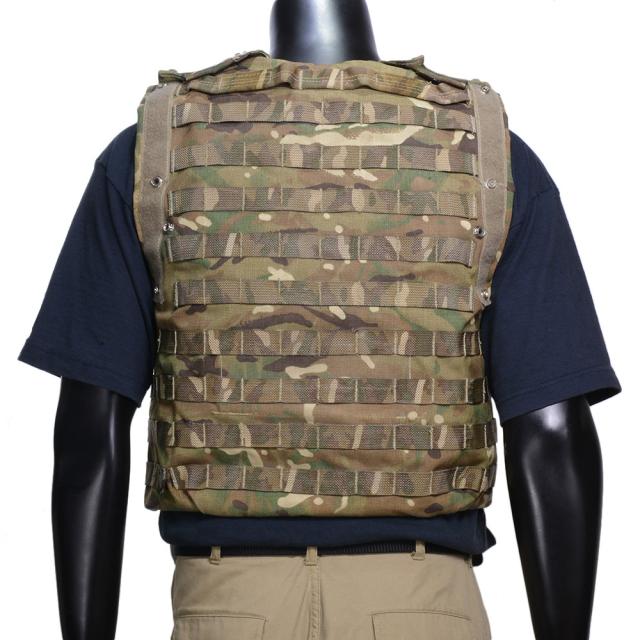 イギリス軍放出品 オスプレイ MK4 ボディアーマー 本体のみ MTP迷彩 大