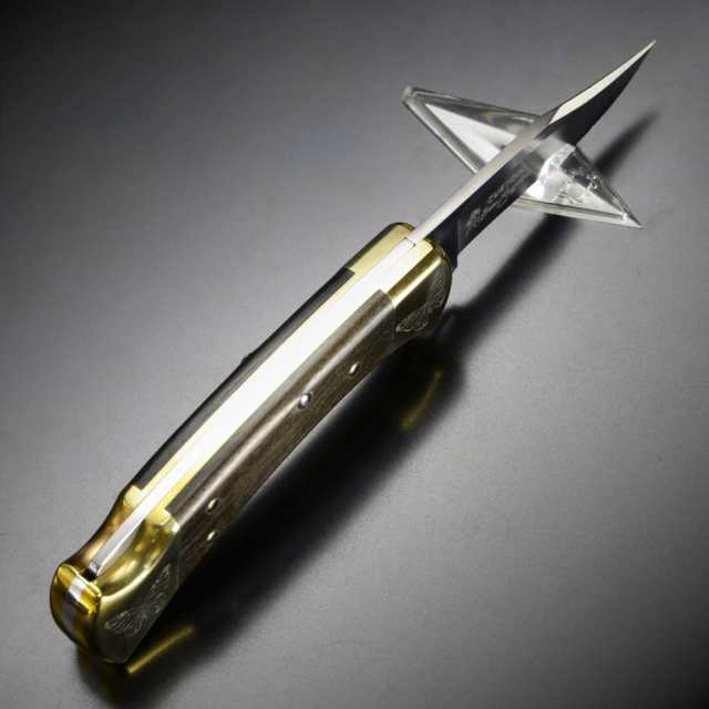 BUCK 折りたたみナイフ 112 限定品 イエローホースカスタム バタフライ 