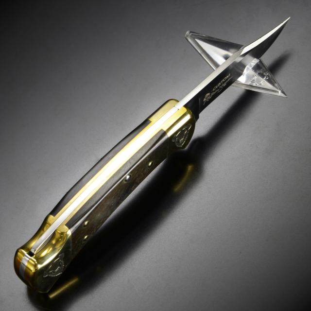 BUCK 折りたたみナイフ 112 限定品 イエローホースカスタム