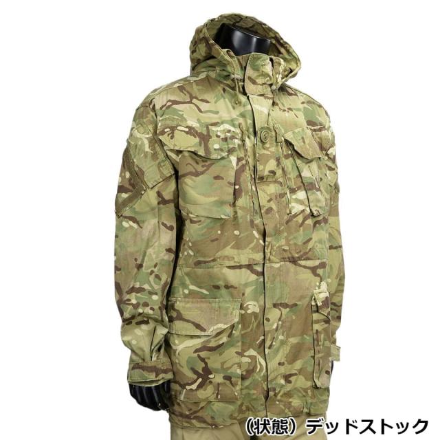 イギリス軍放出品 マウンテンパーカー 裏地メッシュなし 国旗パッチ付き MTPカモ 防風 防寒 スモック 大サイズ [ 180/104 / 良い ][ra15893]_2
