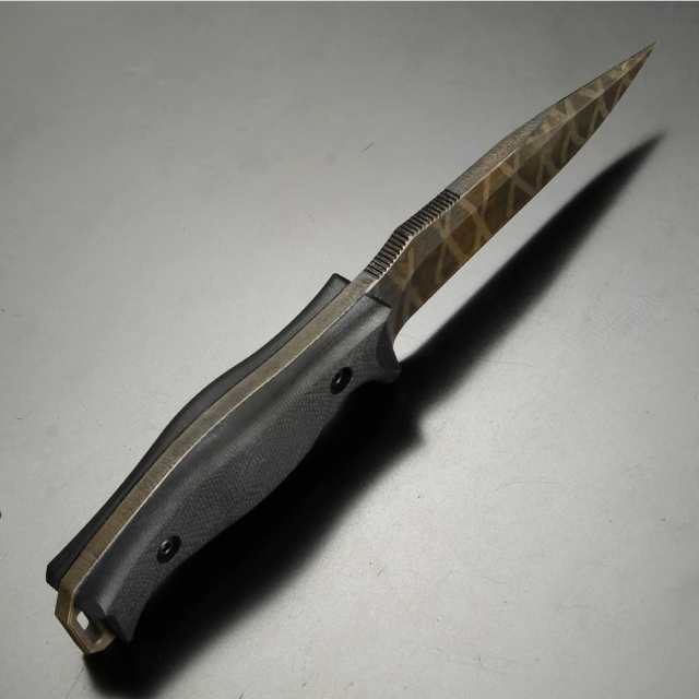 makkari knives アウトドアナイフ 間狩純平作 ピットブル 直刃