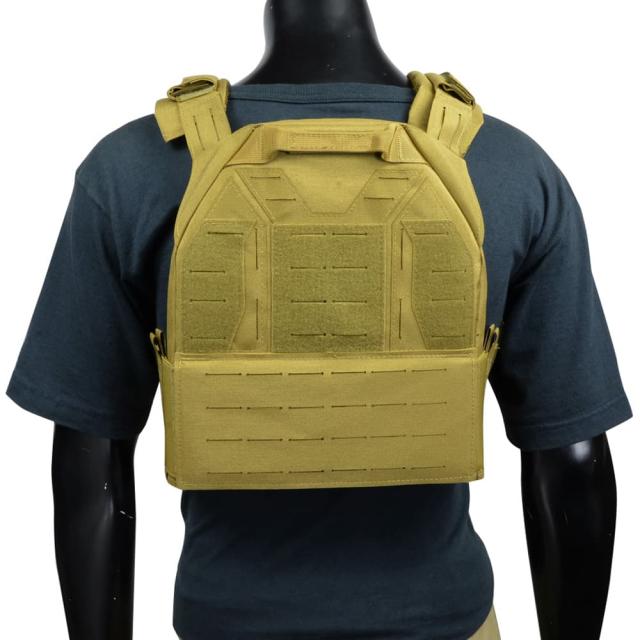 プレートキャリア 1000Dナイロン製 レーザーカットMOLLE クイック
