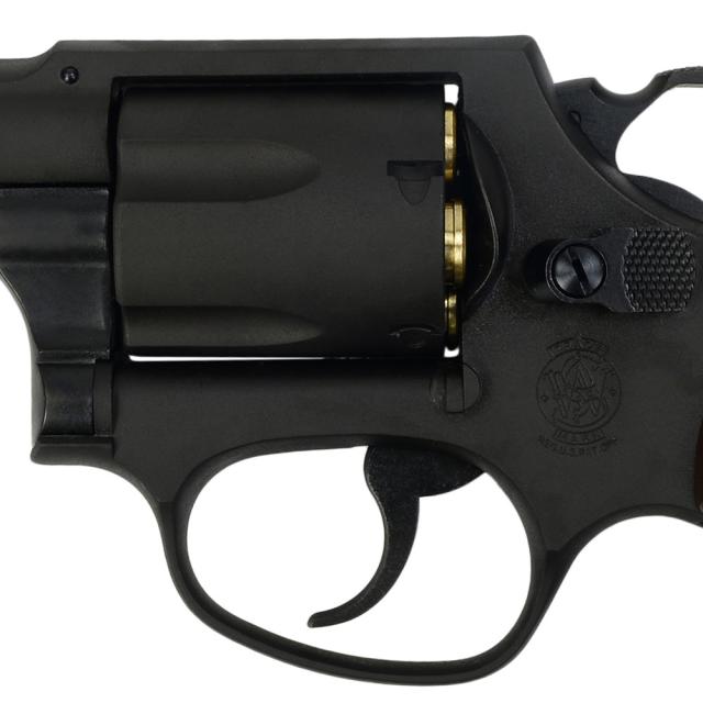 Marushin ガスガン S&W M36 チーフスペシャル 3インチ HW 木目調プラグ