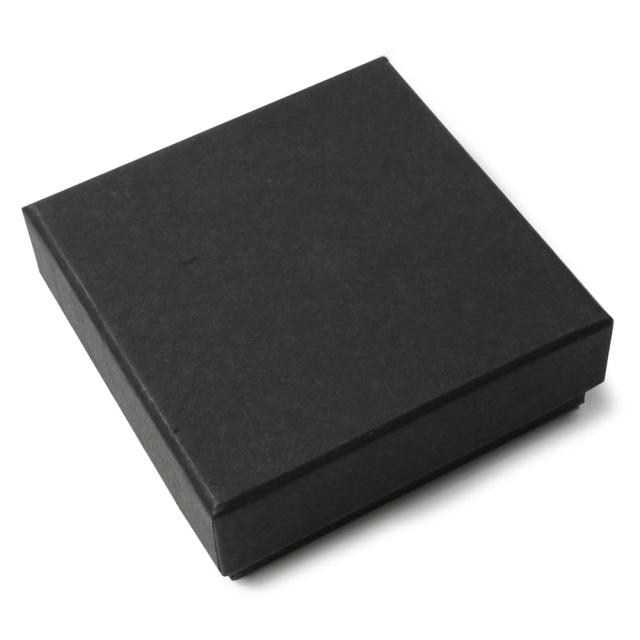ギフトボックス 貼り箱 10×10×3.5cm アクセサリーケース [ ブラック / 50個セット ][rev439895_50set]_2