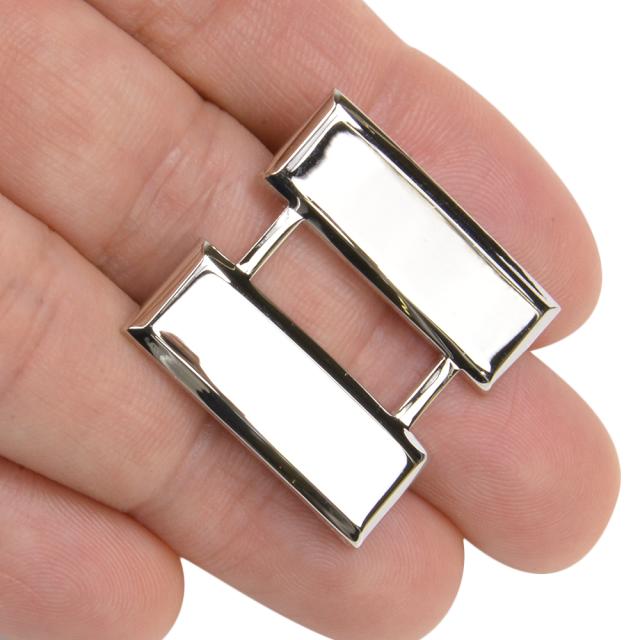 希少 階級章 バッチ 2個セット Rothco ピンバッジ 米軍階級章 大尉 2個セット [ シルバー ][ro1702]の