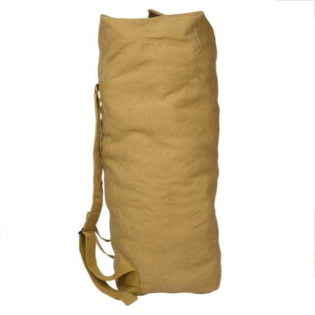 Rothco ダッフルバッグ GIスタイル ダブルストラップ 帆布 [ コヨーテ