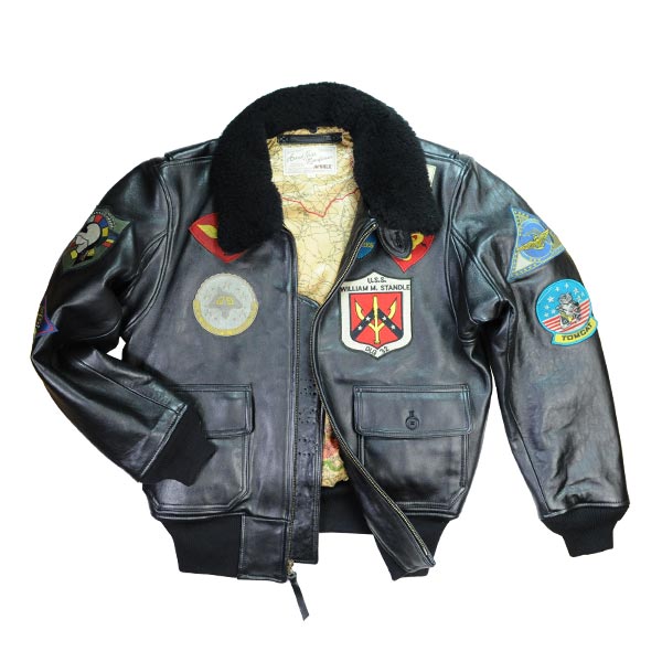 AVIREX G-1 レザージャケット トップガン [ ブラック / Lサイズ