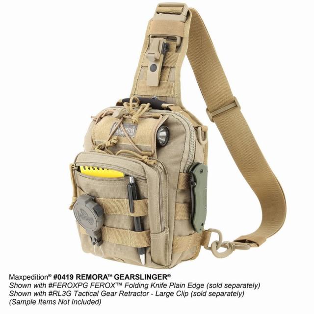 MAXPEDITION スリングバッグ Remora Gearslinger [ カーキ ][419k]