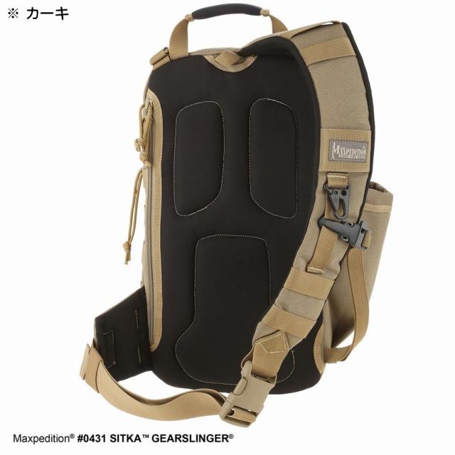 MAXPEDITION スリングバッグ Sitka Gearslinger [ ウルフグレー ][431w