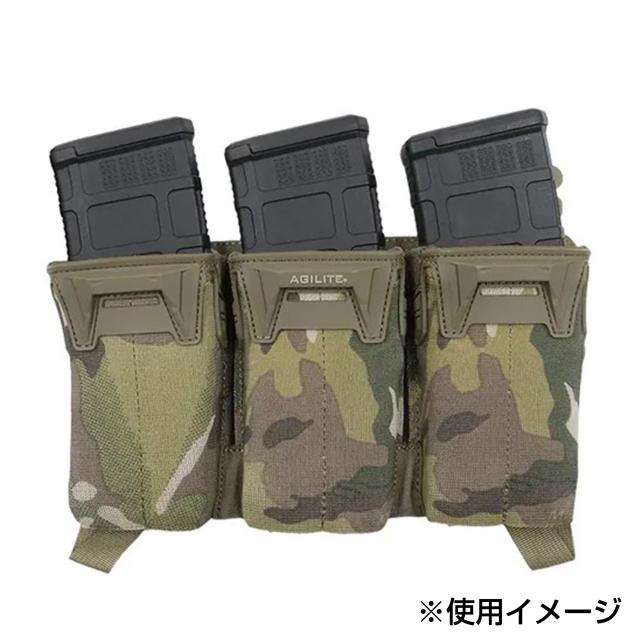 実物AGILITE トリプルマガジンポーチ AG3 Placard マルチカム 実物