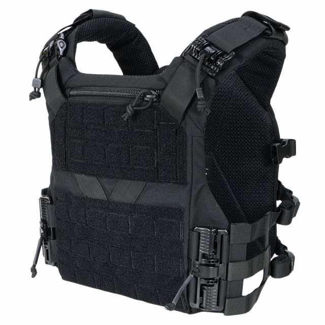 AGILITE プレートキャリア K19 レーザーカットMOLLE [ ブラック