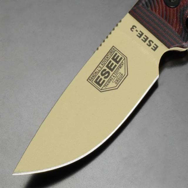 ESEE アウトドアナイフ Model 3 デザート 3Dハンドル 3PMDT-004[bes3pmdt004r]_3