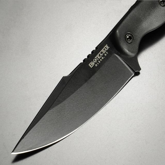 KA-BAR アウトドアナイフ Becker Black Harpoon ハープーン 固定刃 フルタング 樹脂製シース付属 BK18 [ ブラック ][bkr18bk]_3