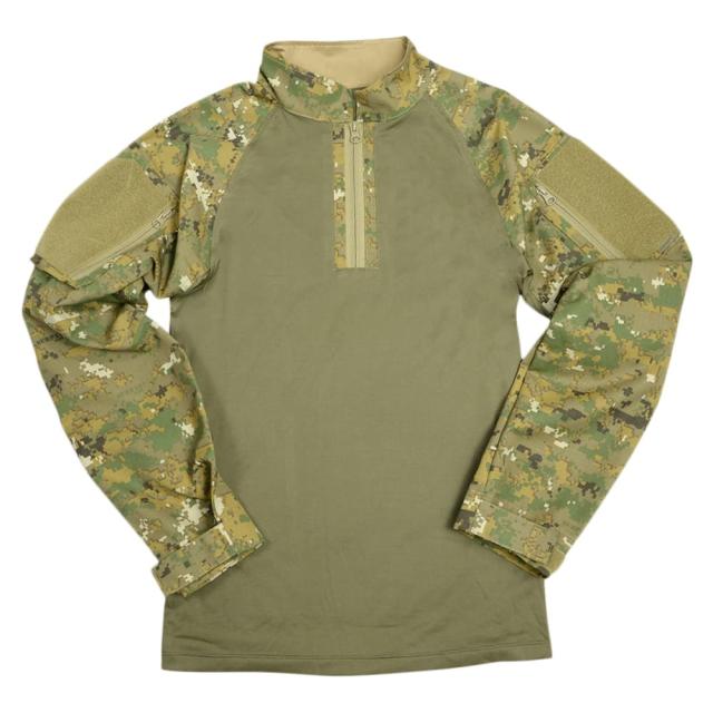 SRVV コンバットシャツ TRIARIUS SHIRT ST リップストップ生地 ロシア製 [ SURPAT Savanna / Mサイズ ][csttrrssasm]_3