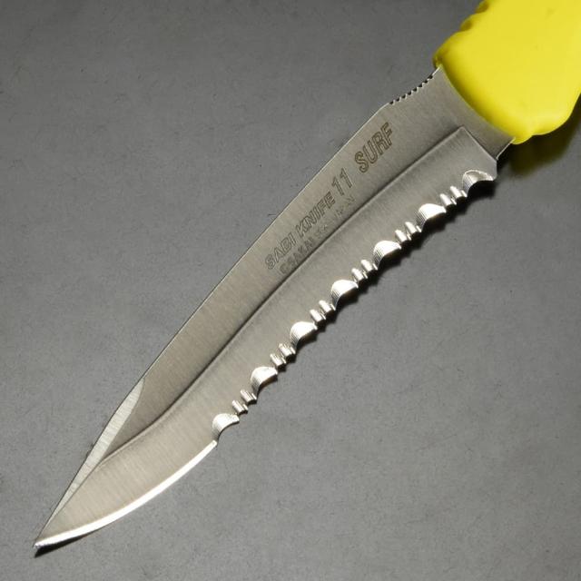 G・SAKAI アウトドアナイフ サビナイフ11 SURF 波刃 シース付属