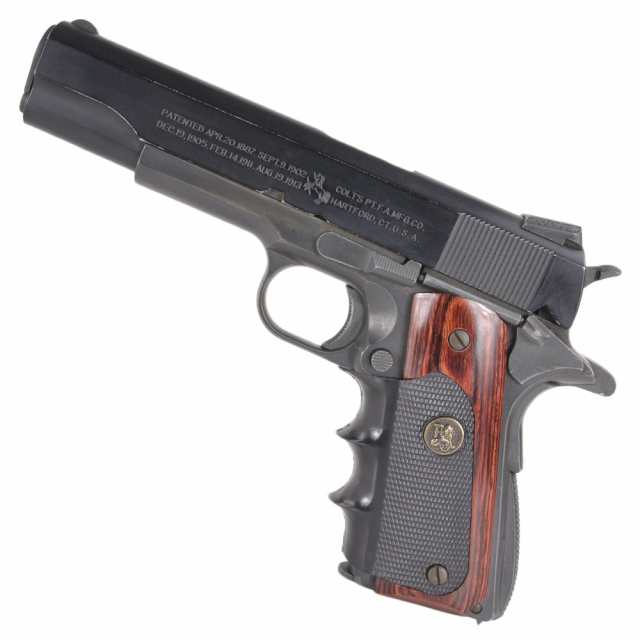 パックマイヤー コルトガバメント M1911用 ウッドラバー グリップ