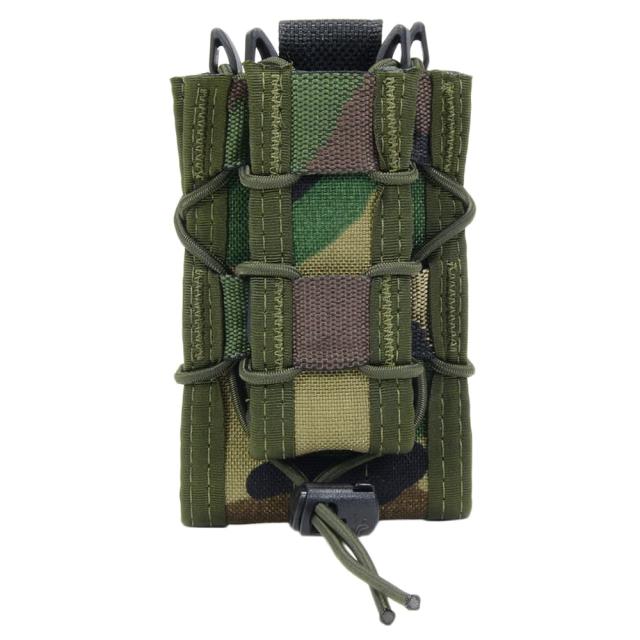 High Speed Gear ライフル&amp;拳銃用マグポーチ TACO ダブルデッカー M4/AK/7.62mm/9mm/45口径 11DD00 [ ウッドランド ][hsg11dd00wc]_3