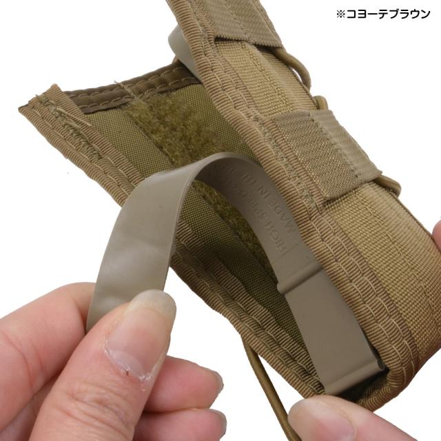 High Speed Gear ライフル&amp;拳銃用マグポーチ TACO LT ダブルデッカー M4/AK/7.62mm/9mm/45口径 軽量 17DD00 [ ブラック ][hsg17dd00bk]_3