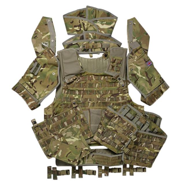 イギリス軍放出品 オスプレイ MK4 ボディアーマーセット MTP迷彩 [ 170/112 / 可 ][ma6045071712]_3