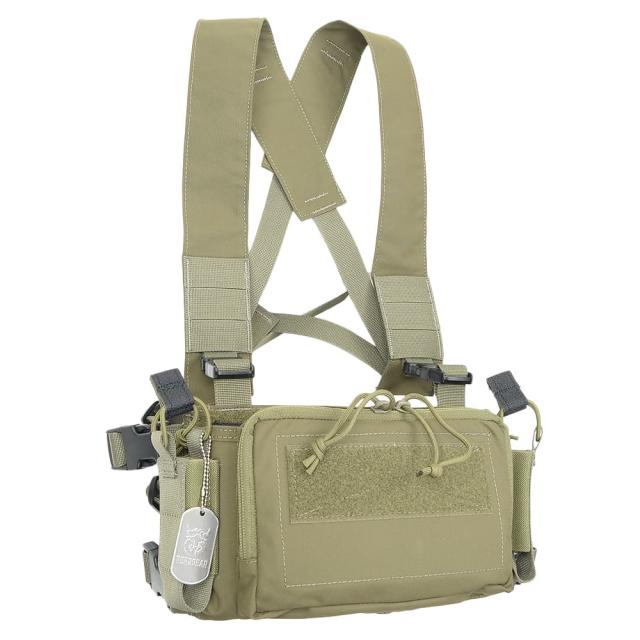 REPSGEAR チェストリグ D3CRM マガジンインサート付属 AR/SMG対応 PTVT03 [ レンジャーグリーン ][ptvt03rg]_3