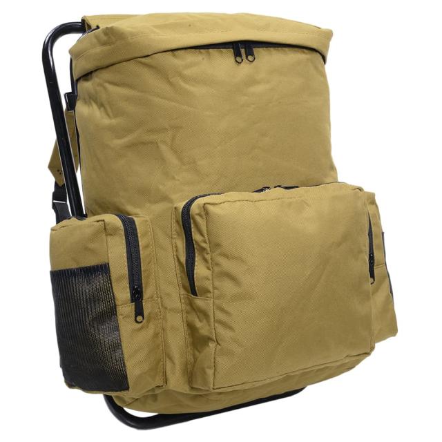 Rothco バックパック スツール付 ロスコ 折り畳み椅子 [ コヨーテブラウン ][ra00700] Rothco バックパック スツール付 ロスコ 折り畳み椅子 [ コヨーテ