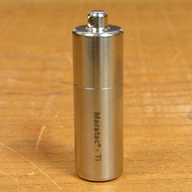 MARATAC ライター Peanut XL Lighter 防水 キーホルダー [ チタン